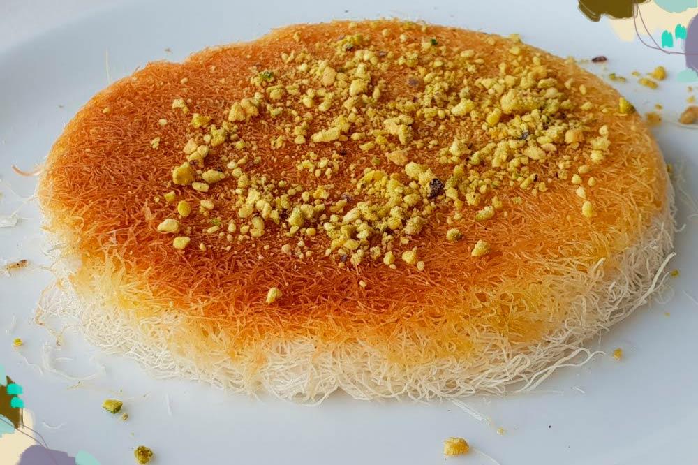 Kanafeh, dessert tipico dell'Egitto