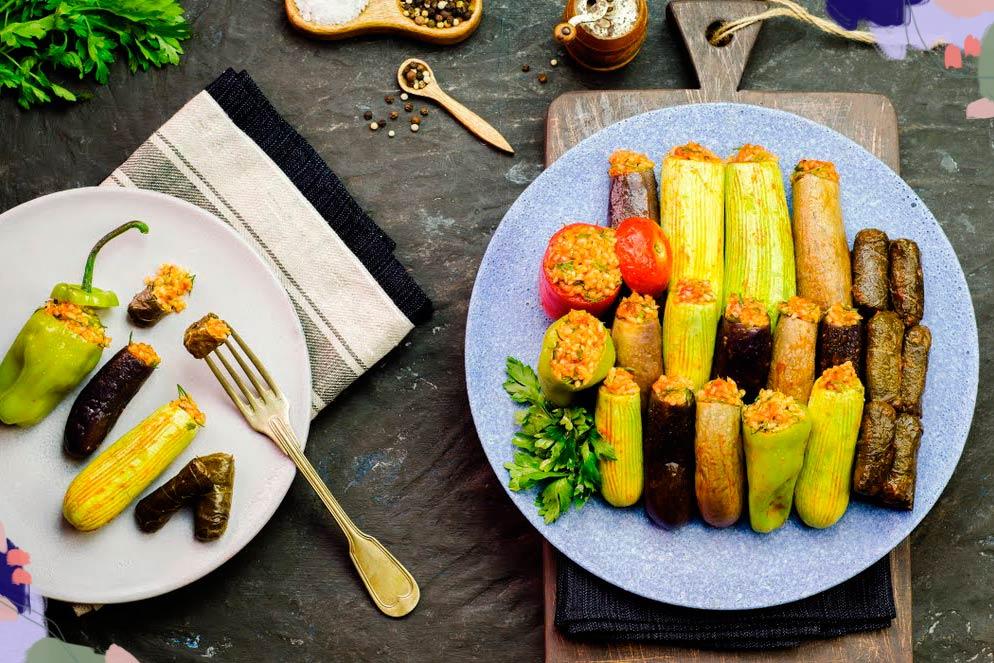 piatto vegetariano in Egitto: Mahshi