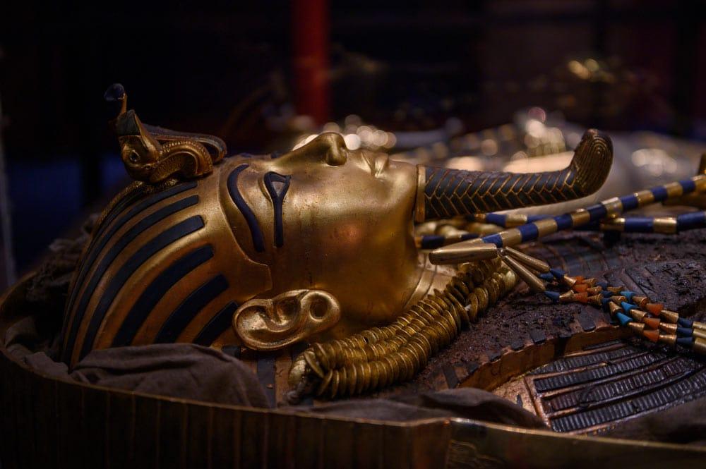 maschera di Tutankhamon