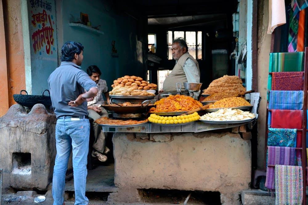 Cibo di strada in India
