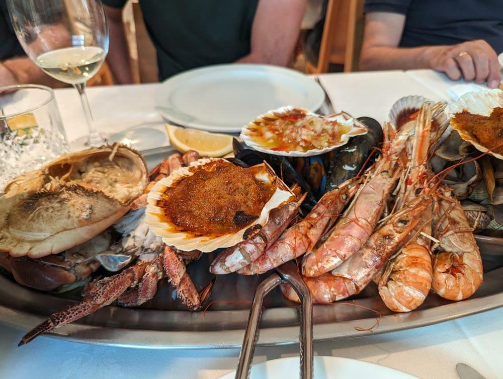 dove mangiare mariscada a O Grove