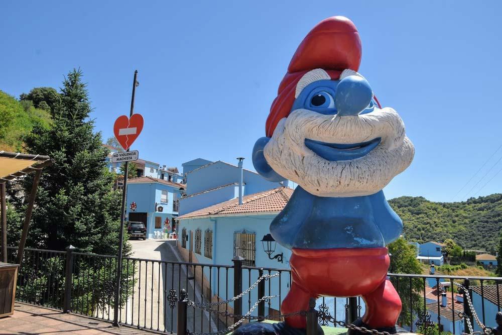 papa pitufo Júzcar