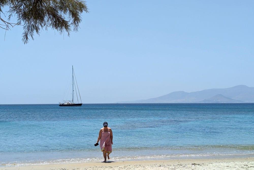 spiaggia Agia Anna a Naxos