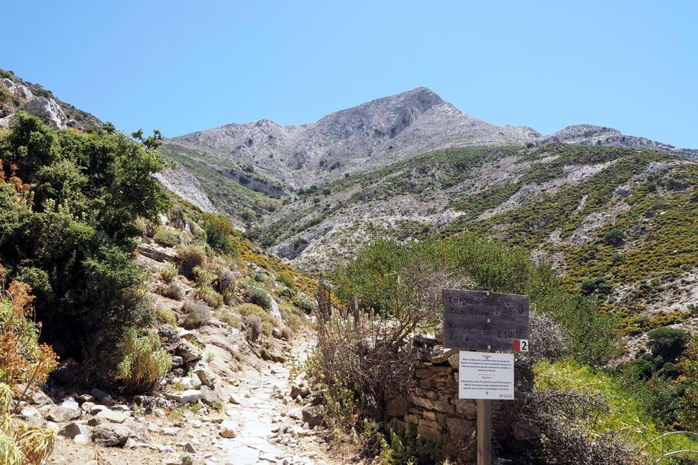 cosa fare a Naxos, sentiero al Monte Zeus