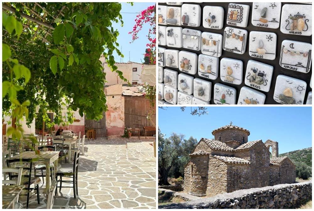 paese di Chalkio a Naxos