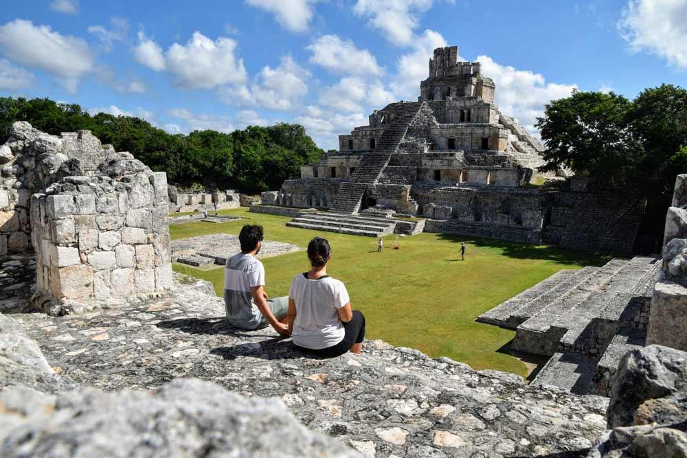 gioco della palla rovine maya Uxmal