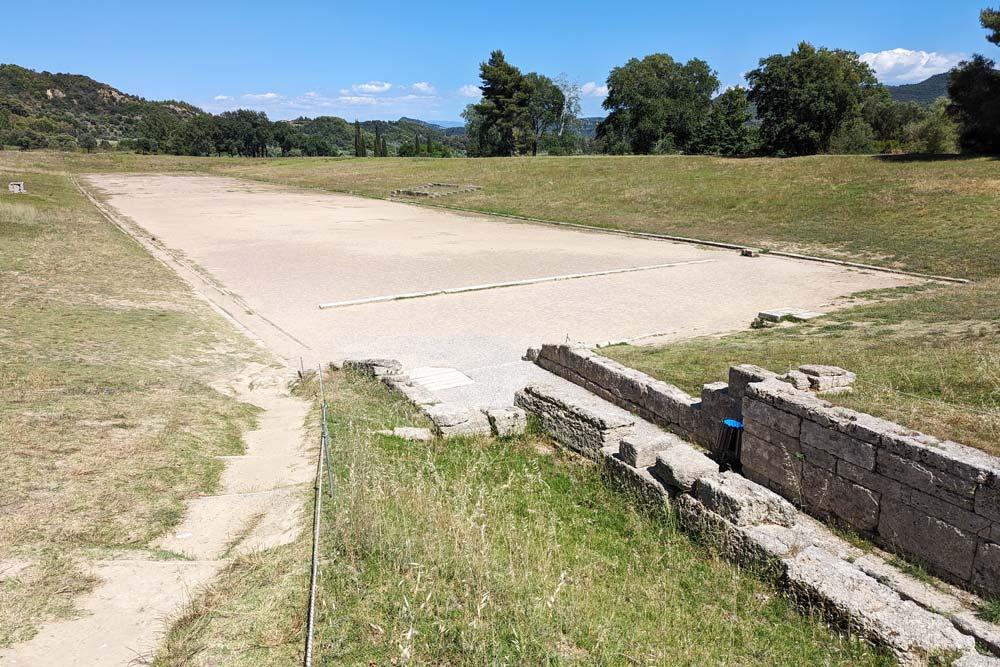 Stadio Olimpico nel sito archeologico di Olimpia