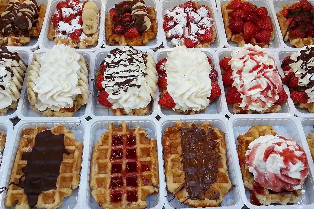 Waffle in Belgio