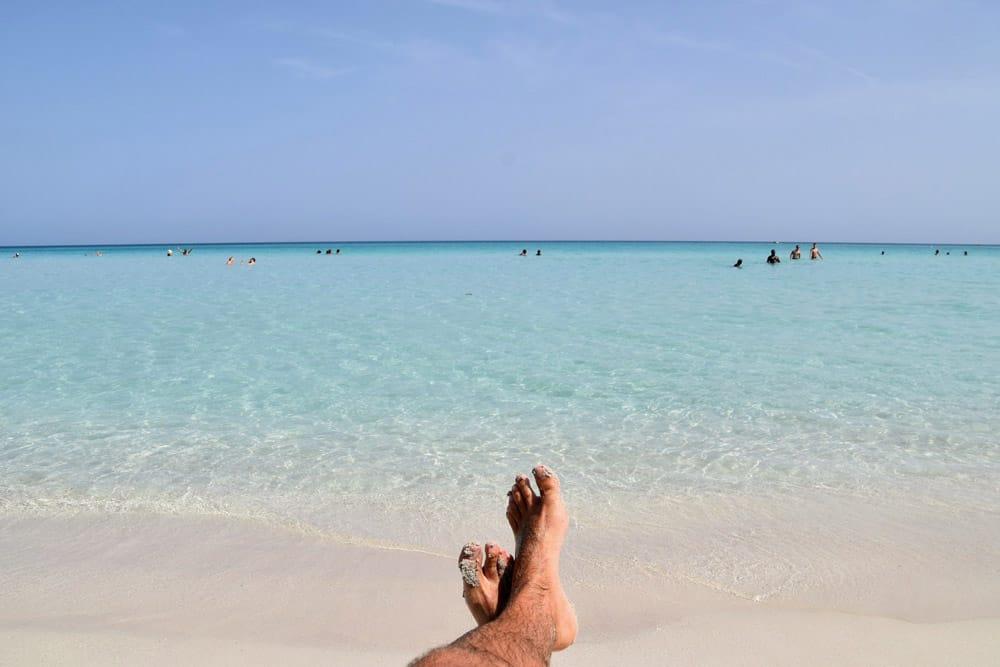 relax sulla spiaggia di Varadero