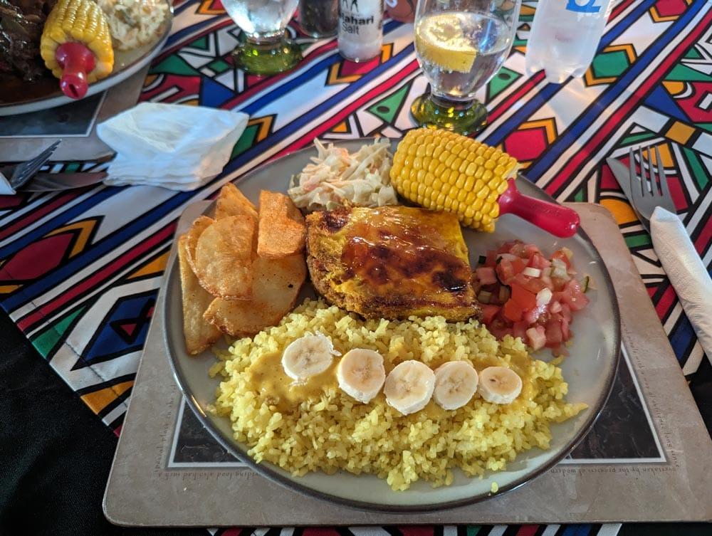 piatto di bobotie
