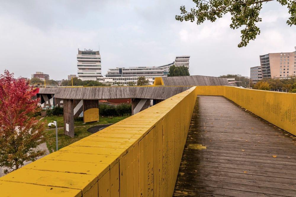 passerella del Luchtsingel Rotterdam