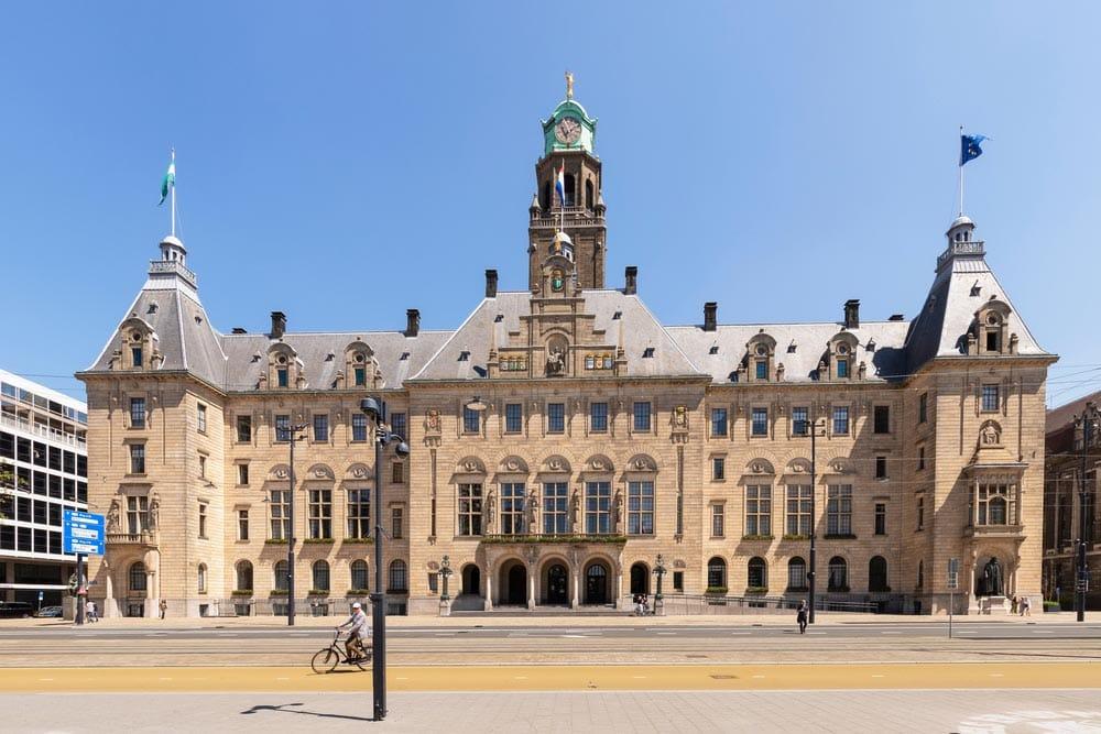 Stadhuis, l'edificio del Municipio di Rotterdam