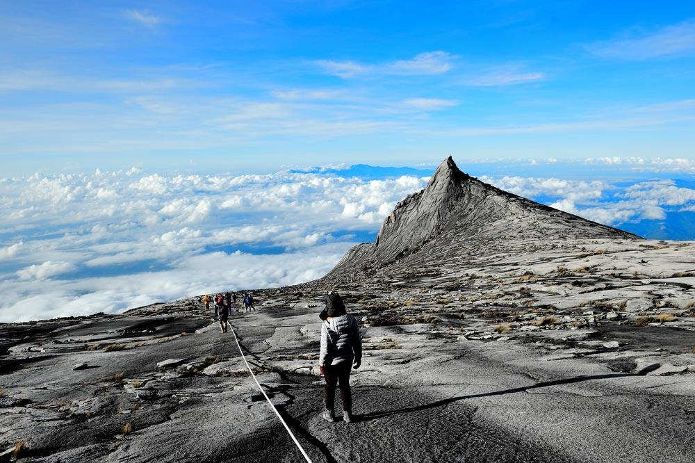 summit of Mount Kinabalu Borneo Malaysia