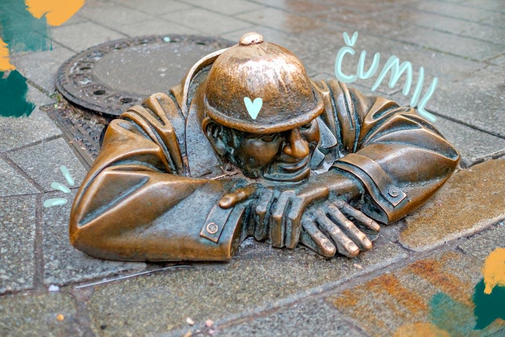 statua da vedere a bratislava