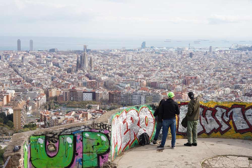 Bunkers del Carmel a Barcellona