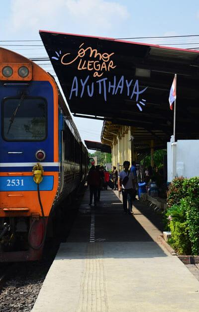 come andare da bangkok ad ayutthaya