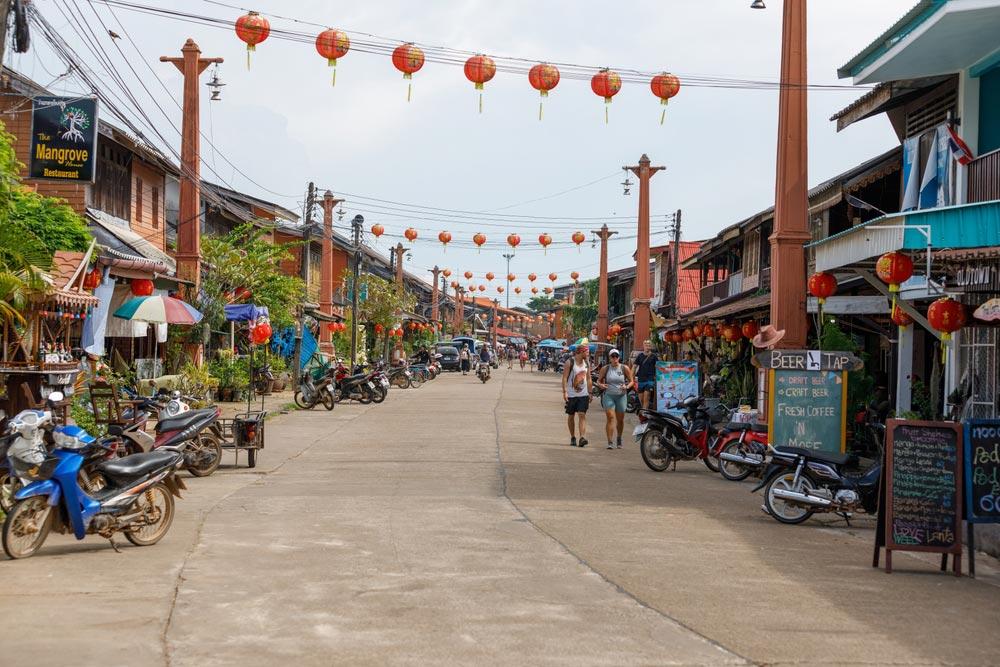 centro storico di Koh Lanta