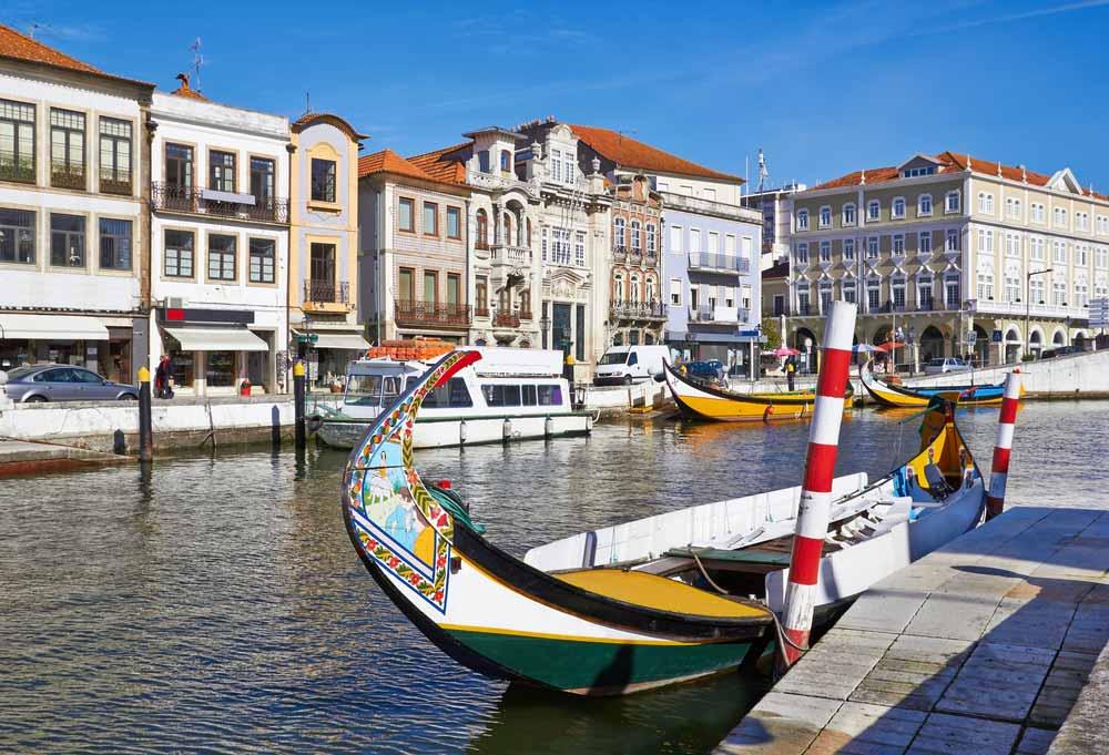 canali di Aveiro Portogallo