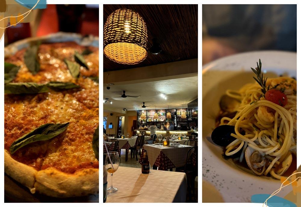 dove mangiare pizza a Bacalar