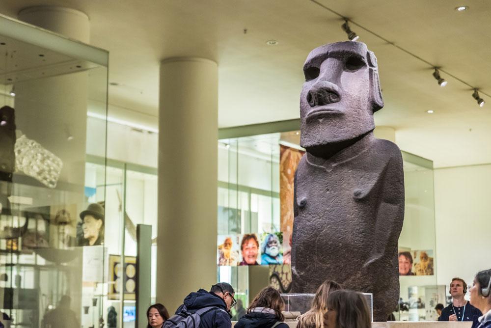 Moai Hoa Hakananai'a migliori opere Museo Britannico
