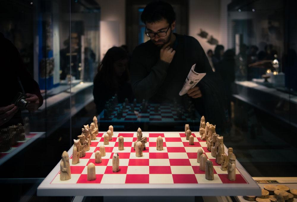 Scacchiera dell'isola di Lewis Museo Britannico