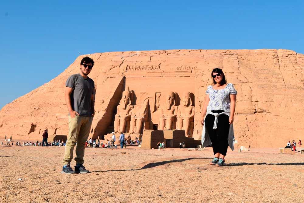 Tempio di Abu Simbel in Egitto