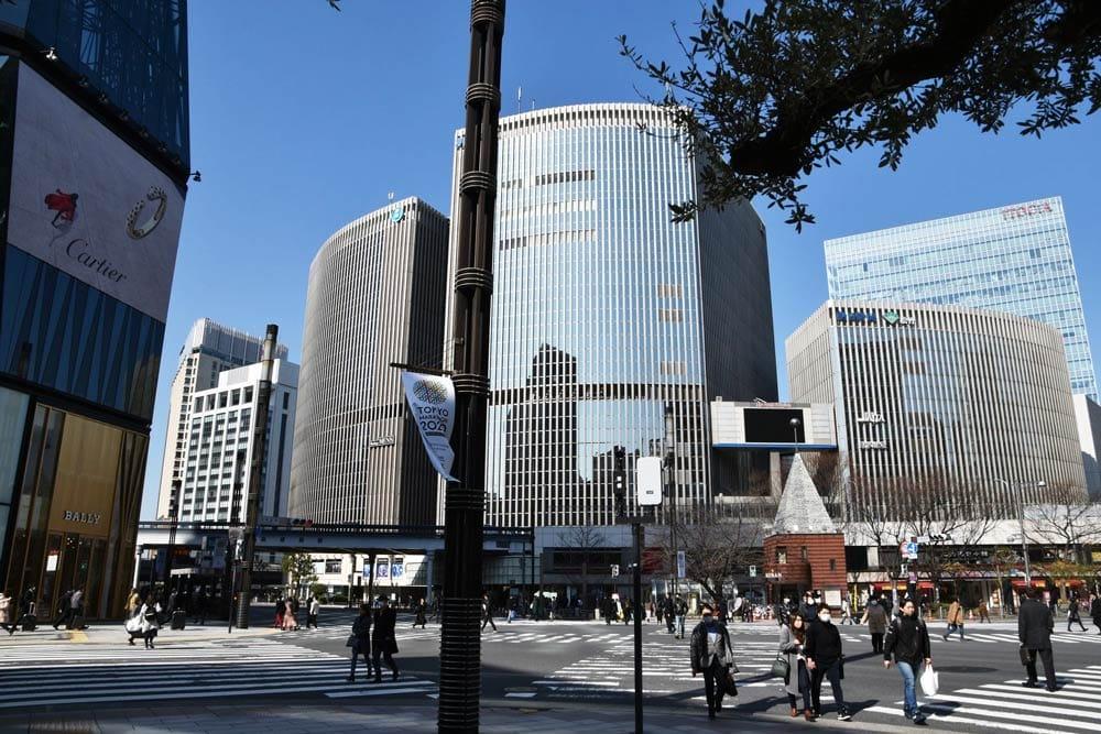 via di Ginza dove soggiornare a Tokyo