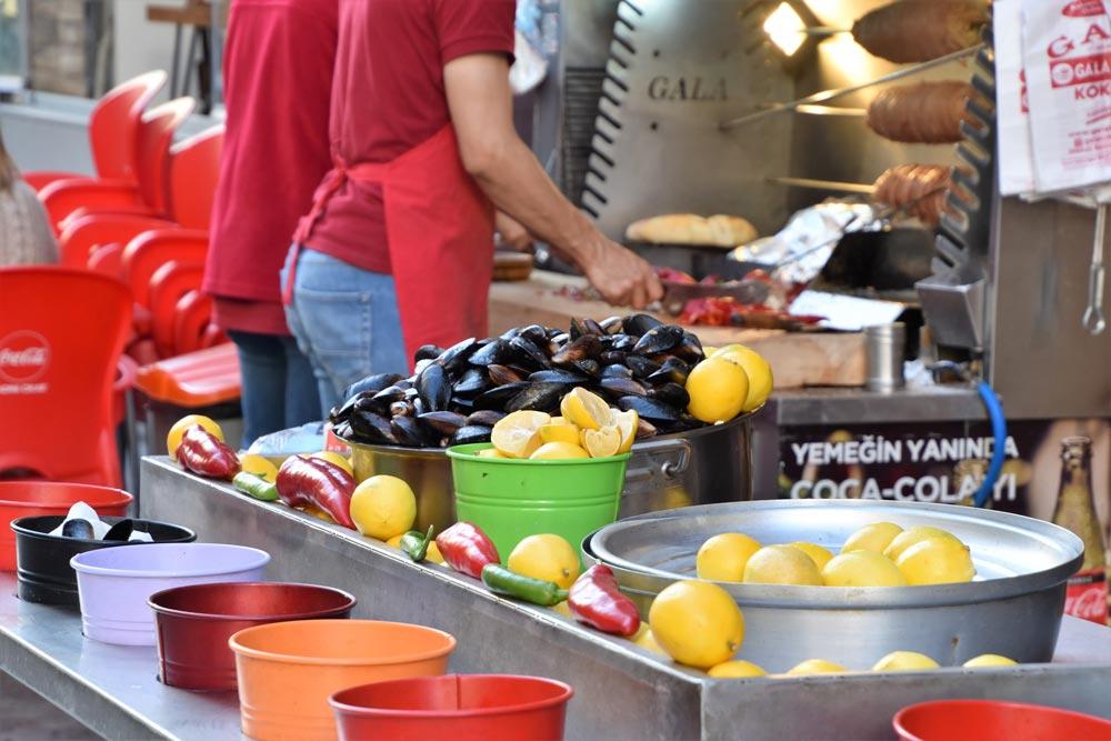 gastronomia turca cozze