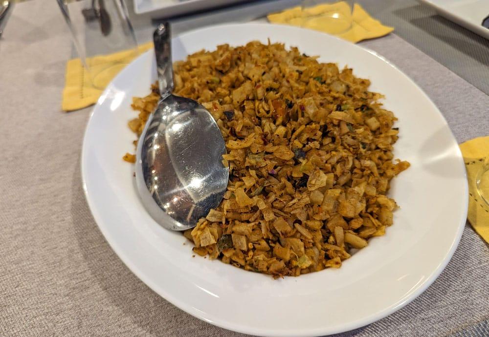 kottu, piatto tipico dello sri lanka