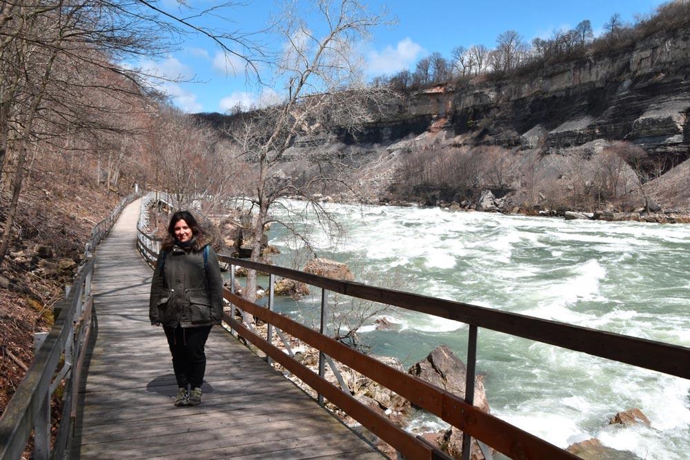 White Water Walk sul fiume Niagara