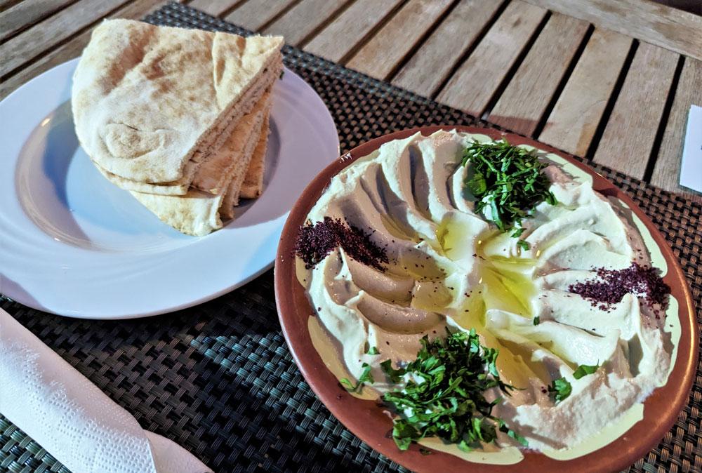 hummus cibo tipico della Giordania