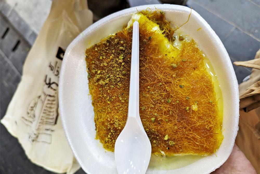 kunefe dolce Giordania