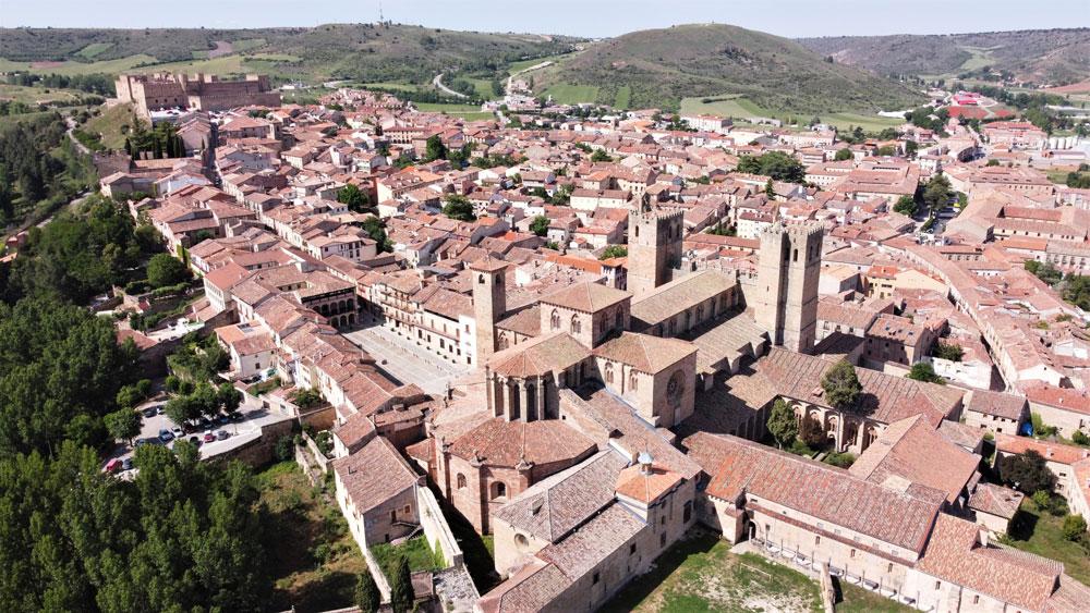 Foto panoramica di Sigüenza