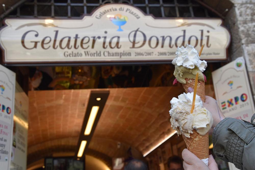miglior gelato san gimignano