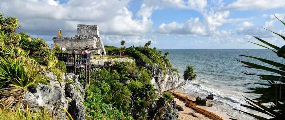 castello di Tulum nella Riviera Maya