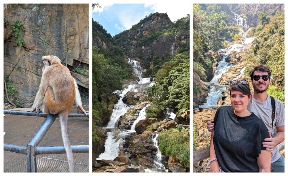 rawana falls a Ella