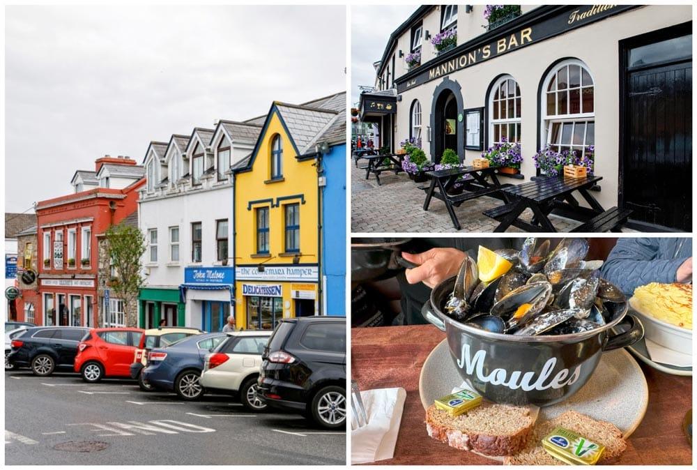 villaggio di Clifden in Connemara Irlanda
