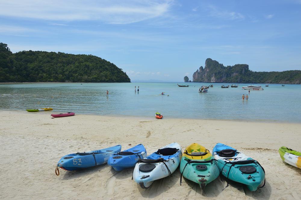 noleggiare kayak in Thailandia