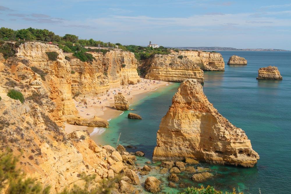 Praia da Marinha migliori spiagge dell'Algarve