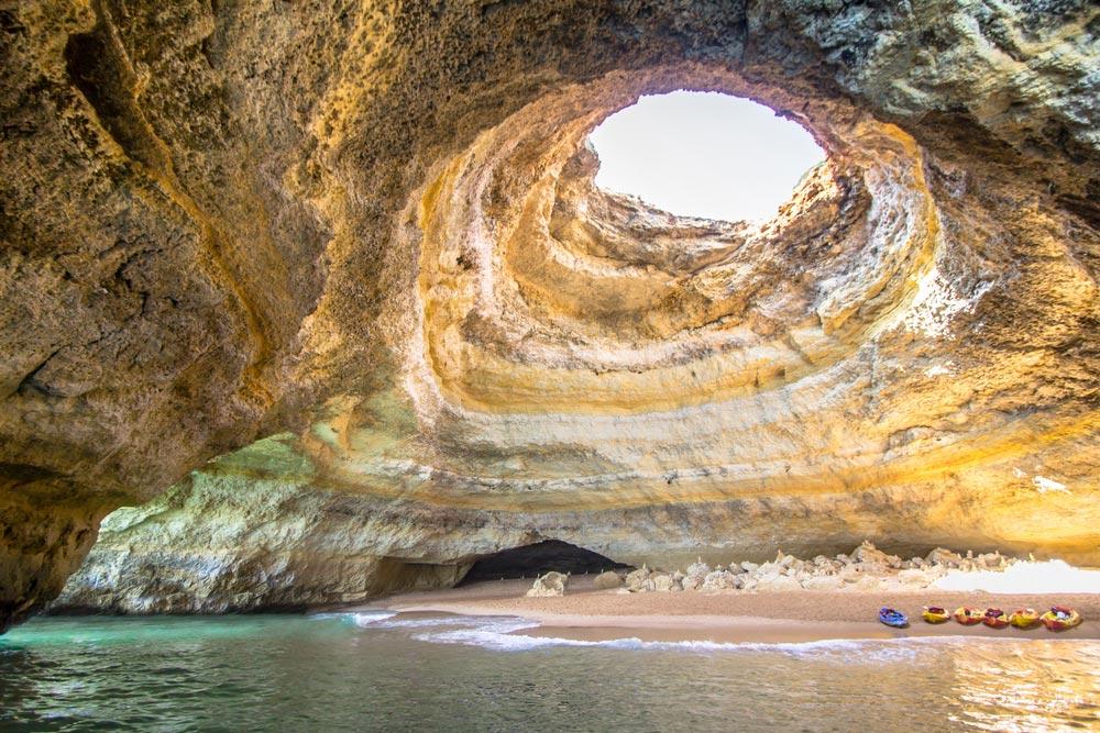 grotta di Benagil Portogallo