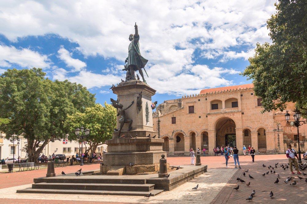 statua di Colombo Santo Domingo