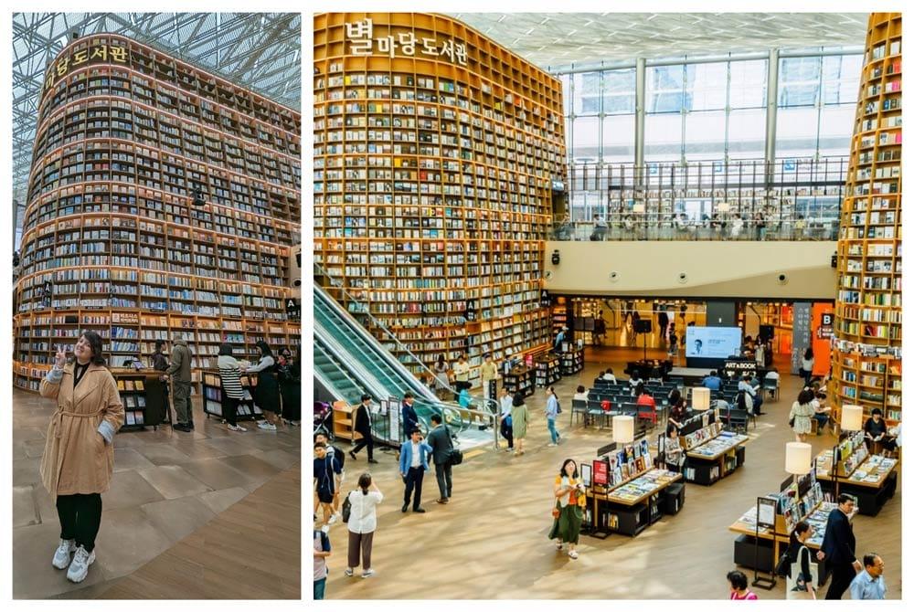 biblioteca starfield, nel COEX Mall di Gangnam