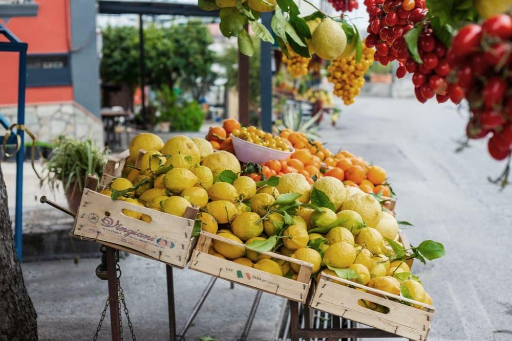 limoni sulla Costa Amalfitana