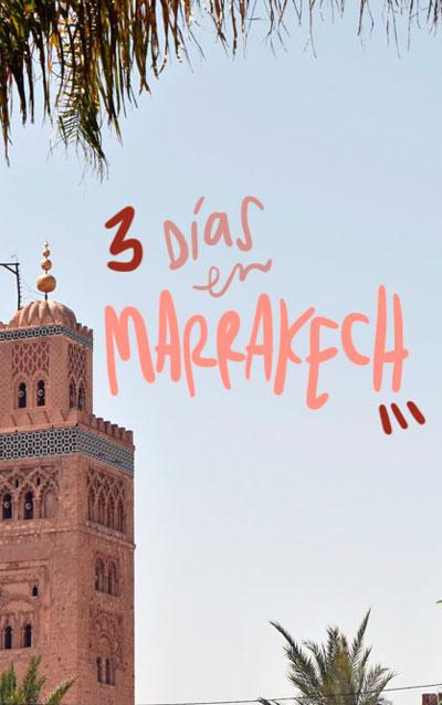 3 giorni a Marrakech