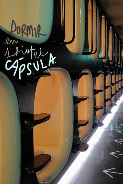 esperienza in un hotel capsule Nine Hours