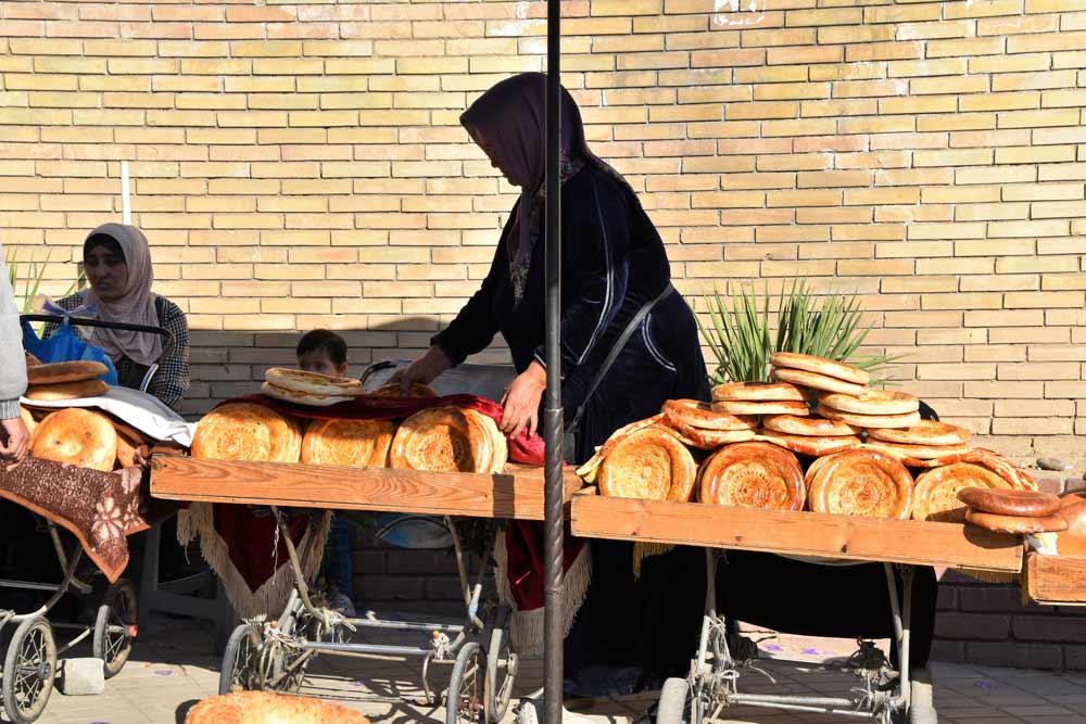 gastronomia Uzbekistan pane