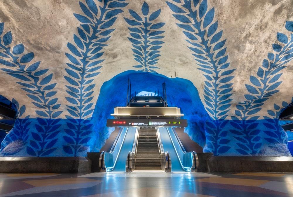 stazione metro Stoccolma
