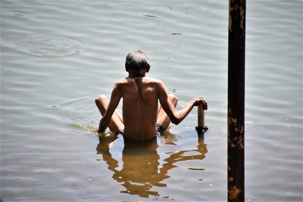 ghat del lago sacro di Pushkar