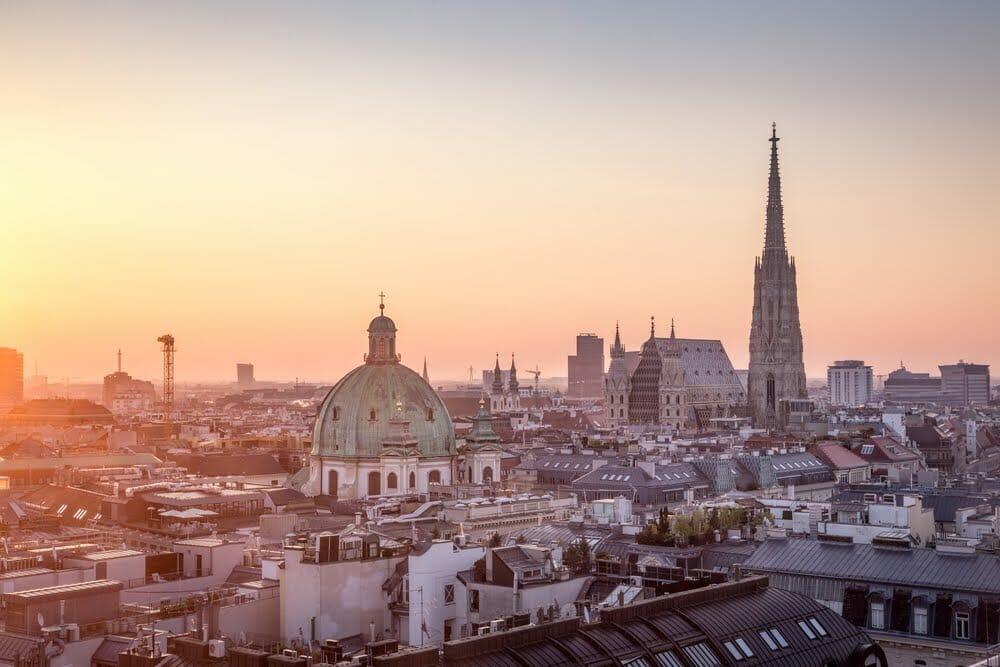 tramonto a Vienna