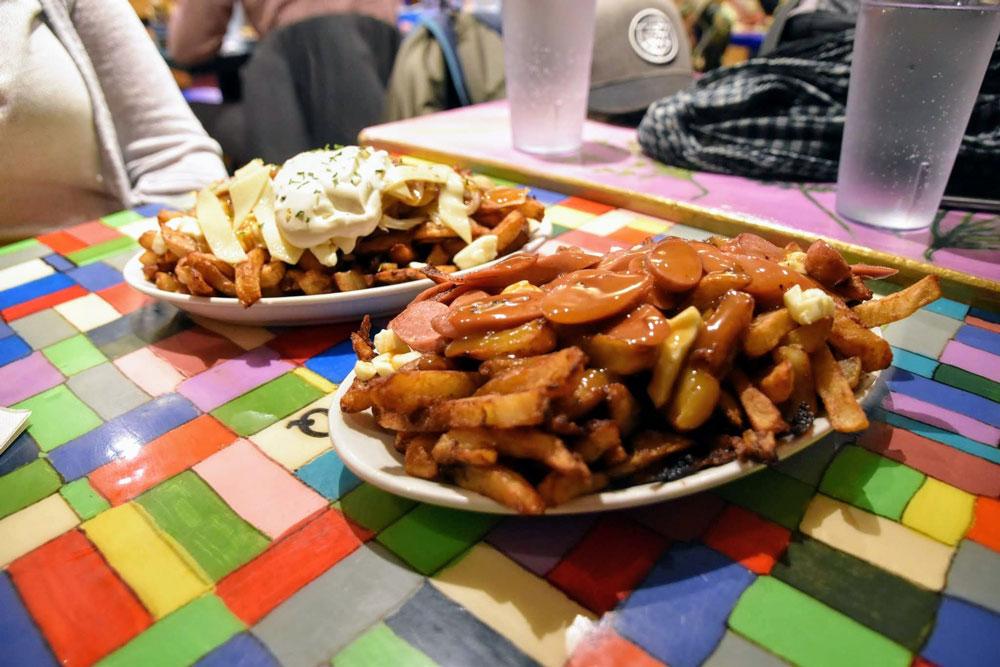 mangiare poutine a montreal